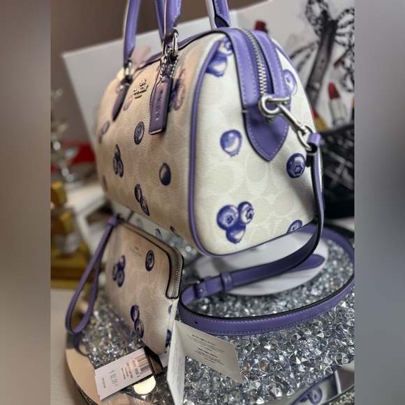 Coach 2024 Teri Rowan Satchel w/matching wristlet NWT - Picture 11 of 17